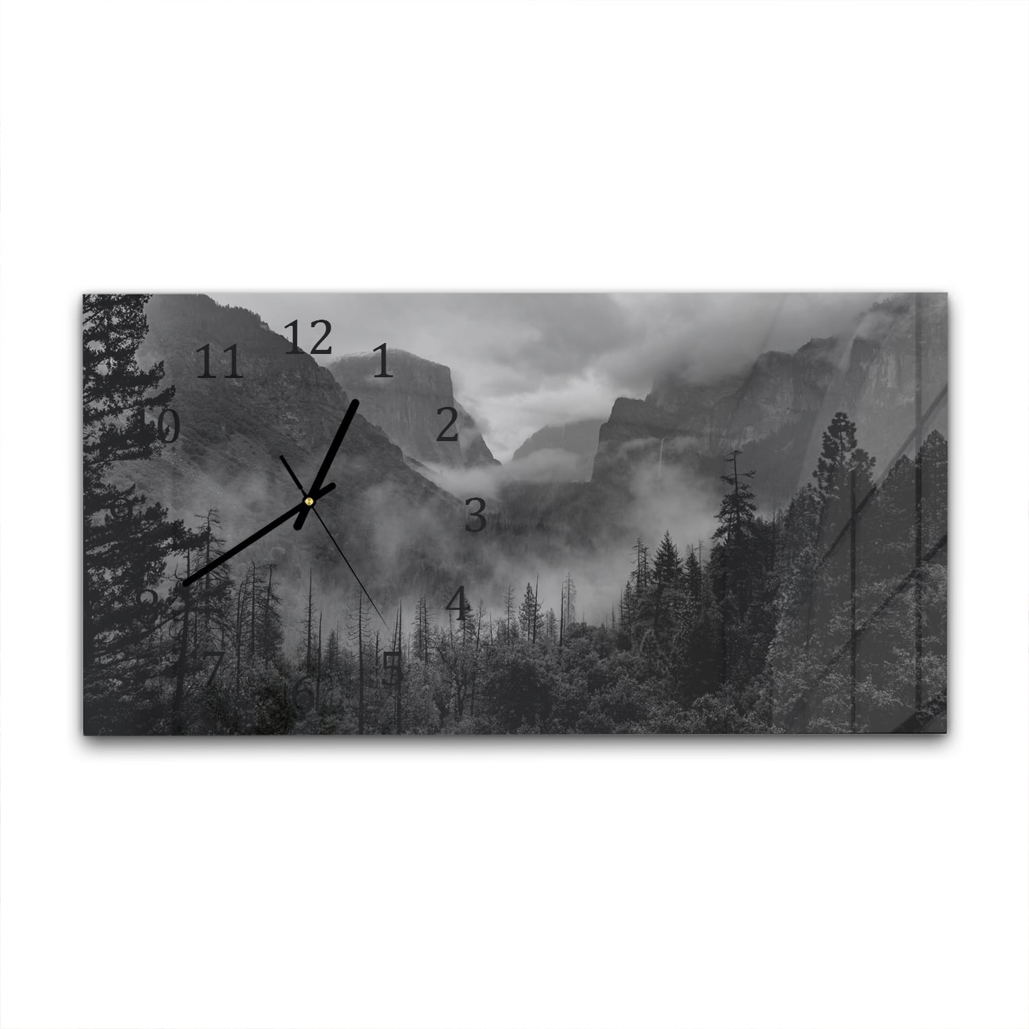 Wanduhr 60x30 - Yosemite-Nationalpark