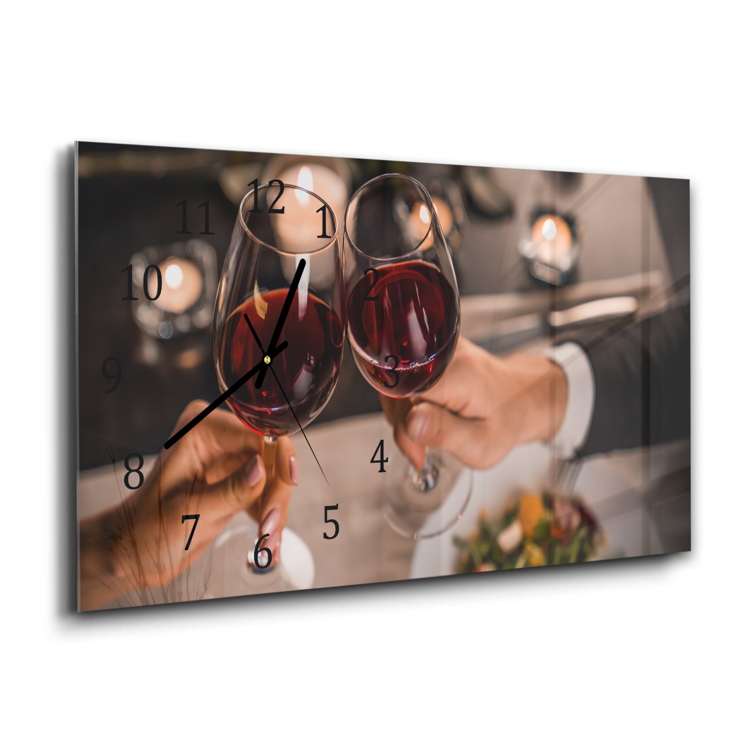 Wanduhr 60x30 - Anstoßen