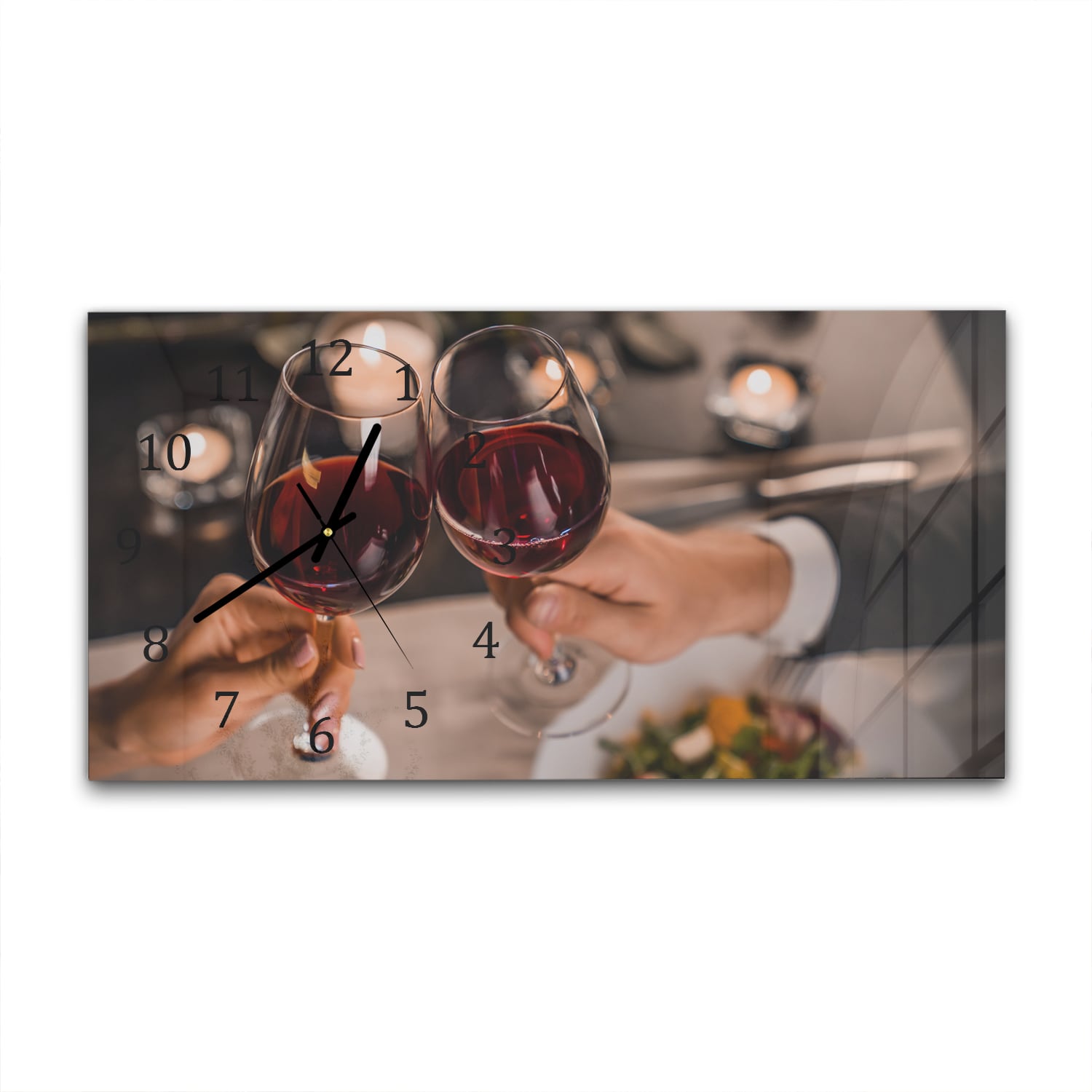 Wanduhr 60x30 - Anstoßen