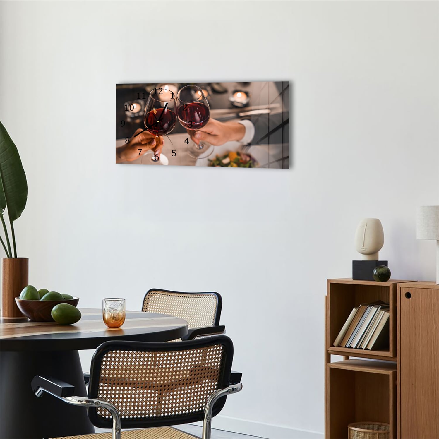 Wanduhr 60x30 - Anstoßen