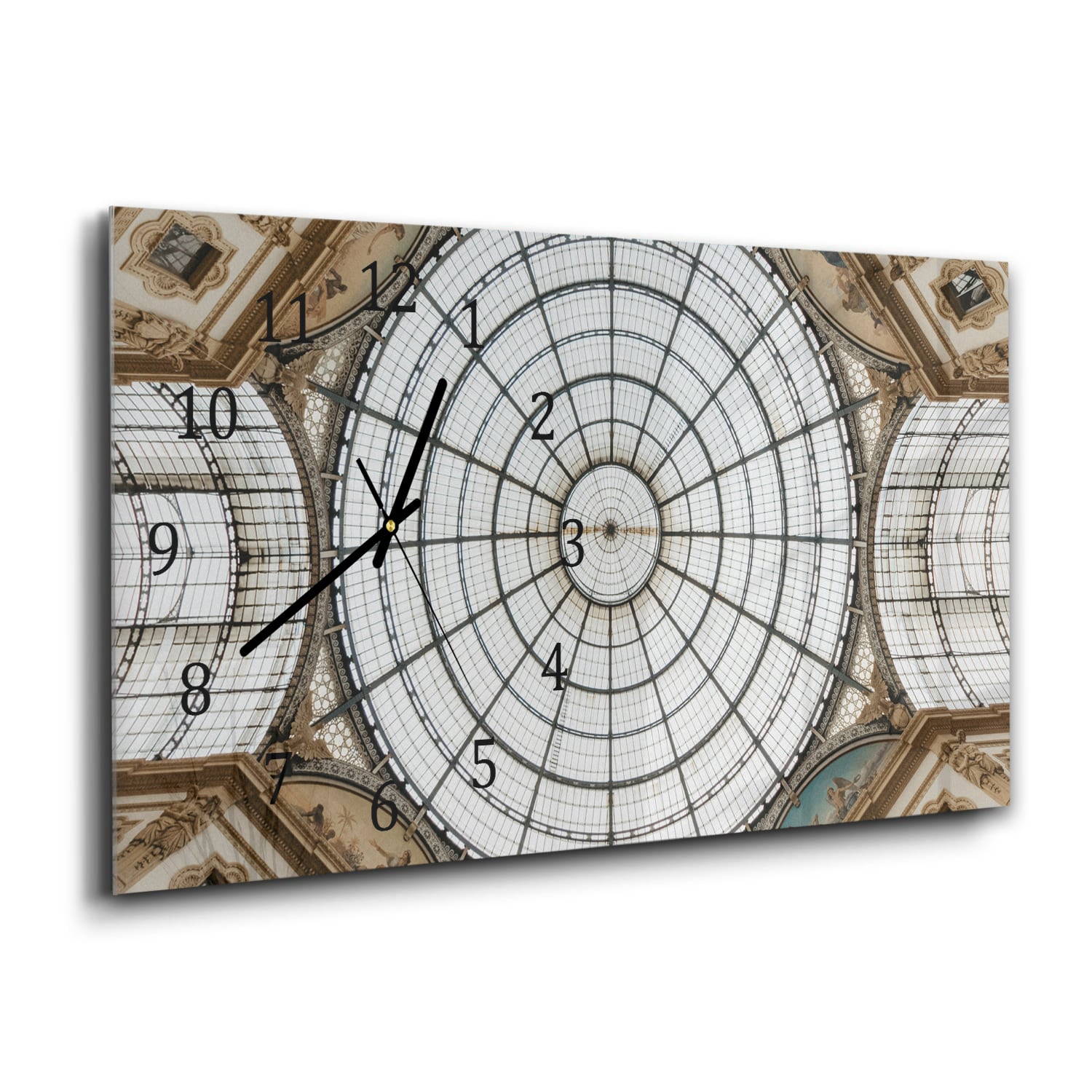 Wanduhr 60x30 - Historische Architektur