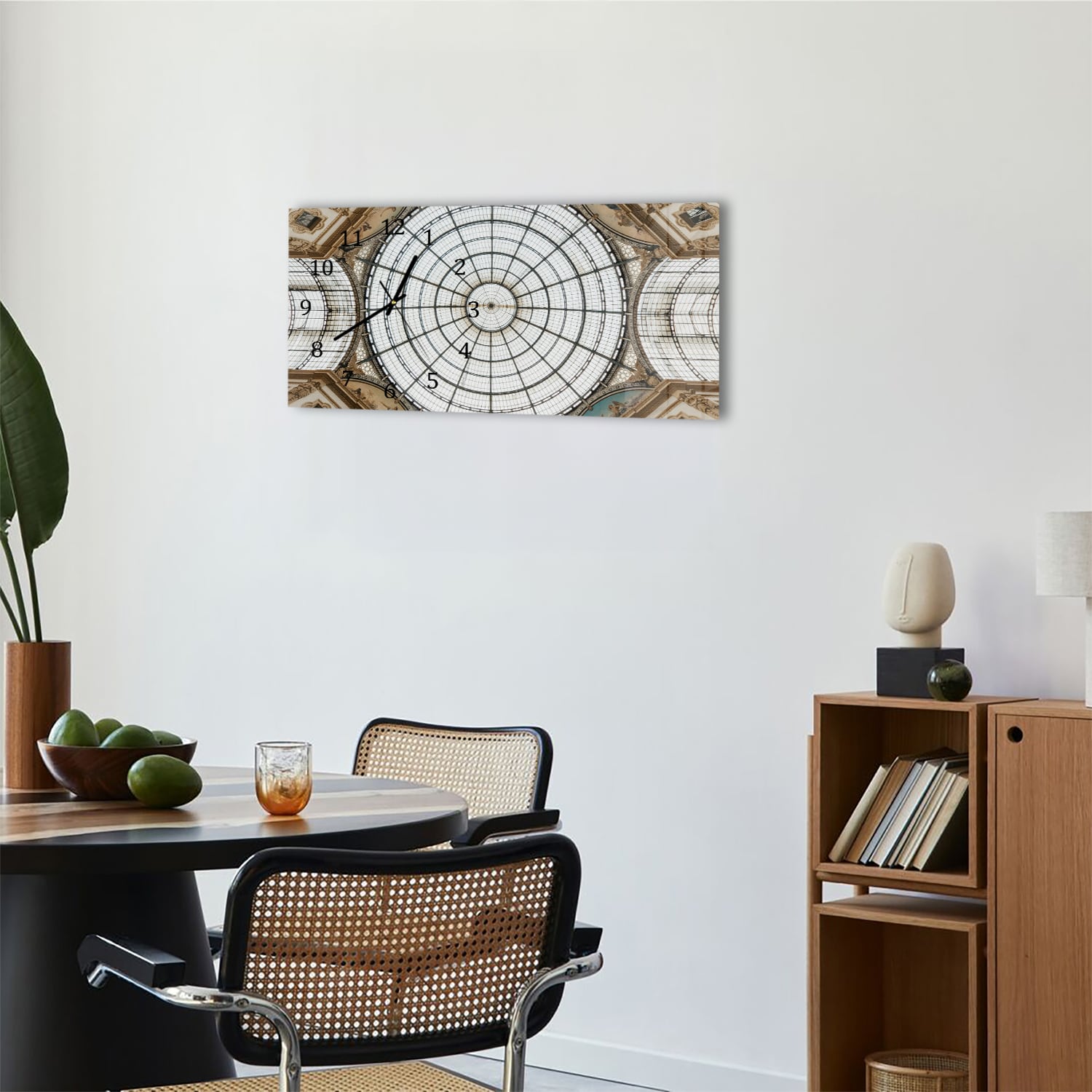 Wanduhr 60x30 - Historische Architektur