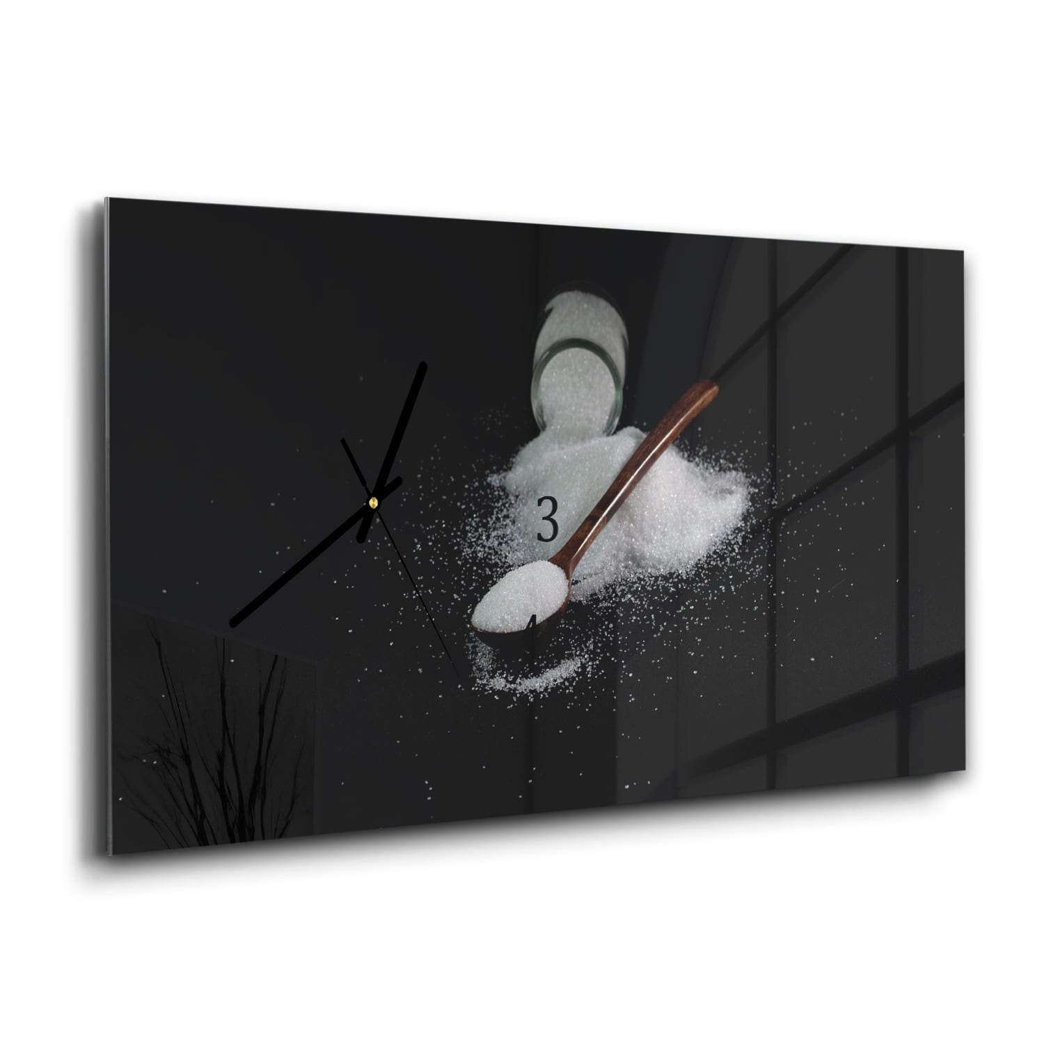 Wanduhr 60x30 - Zucker