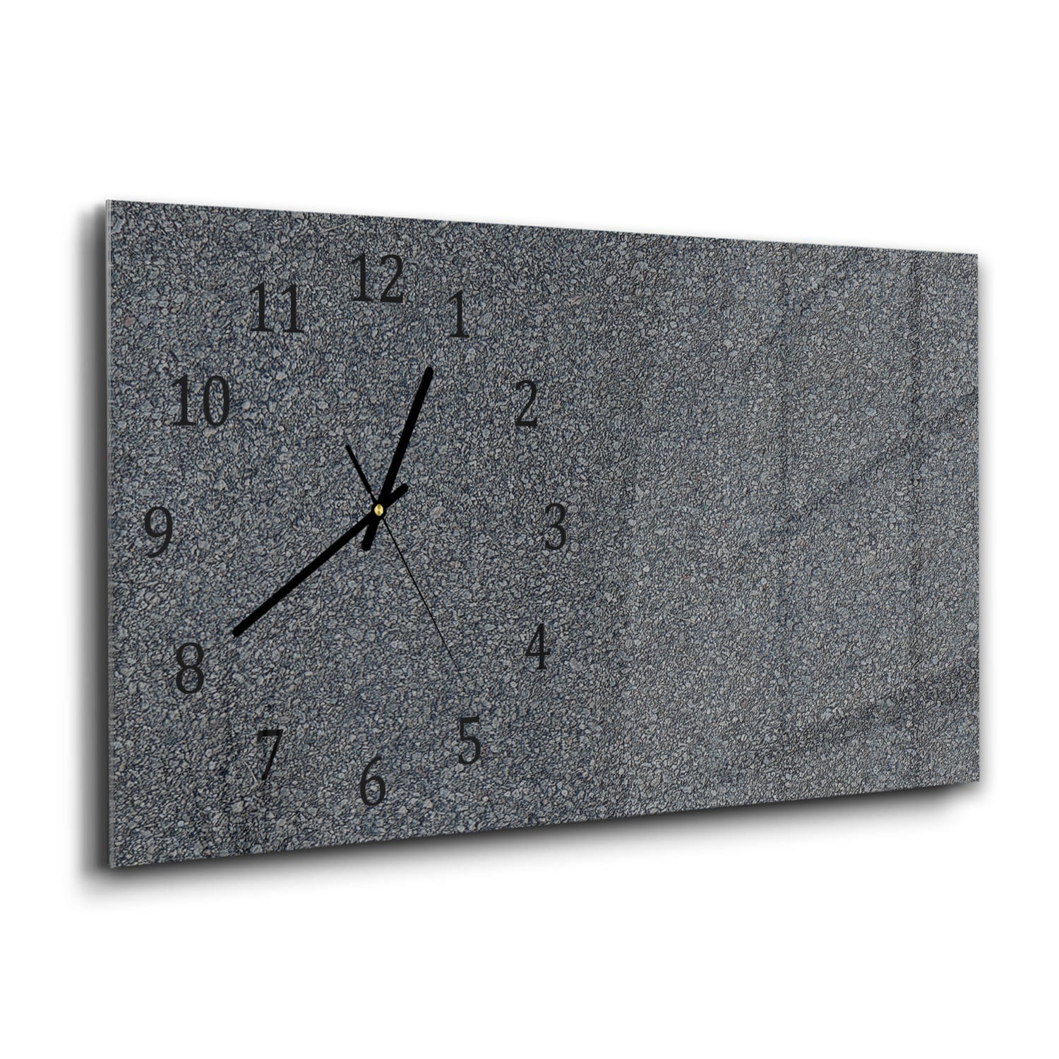 Wanduhr 60x30 - Feine Kopfsteinpflaster