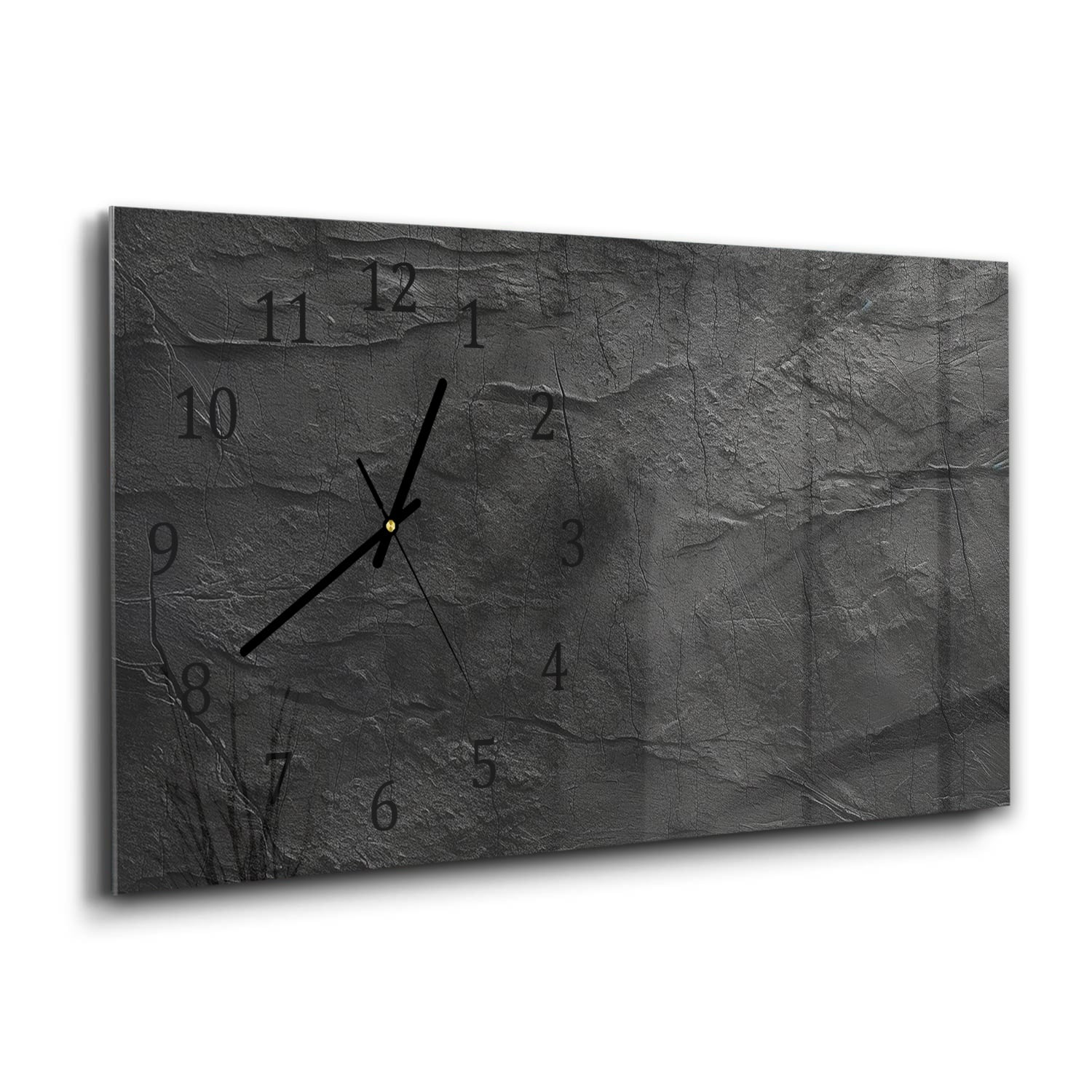 Wanduhr 60x30 - Zerbrochene Wand