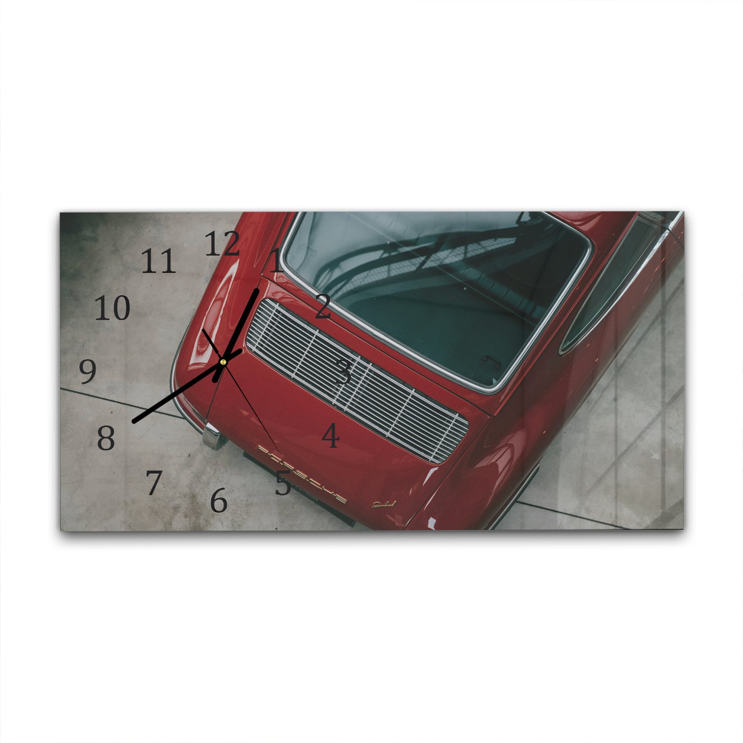 Wanduhr 60x30 - Porsche 911