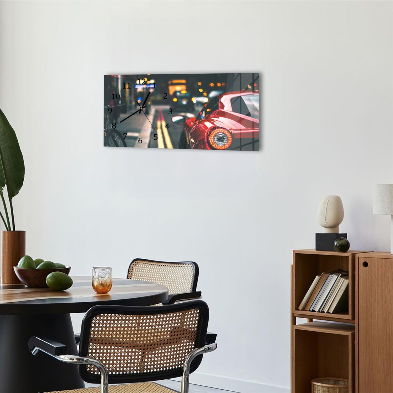 Wanduhr 60x30 - Ferrari 458 Spider