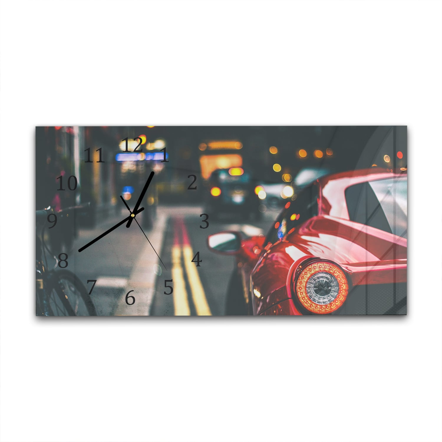 Wanduhr 60x30 - Ferrari 458 Spider