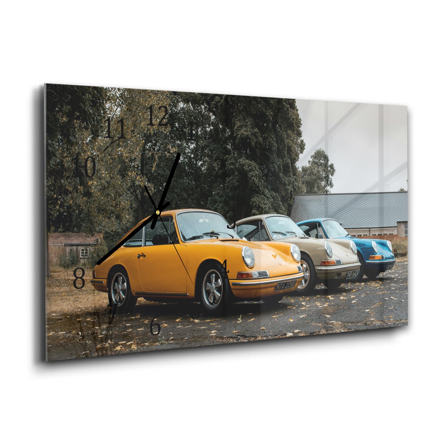 Wanduhr 60x30 - Porsche 911 1970