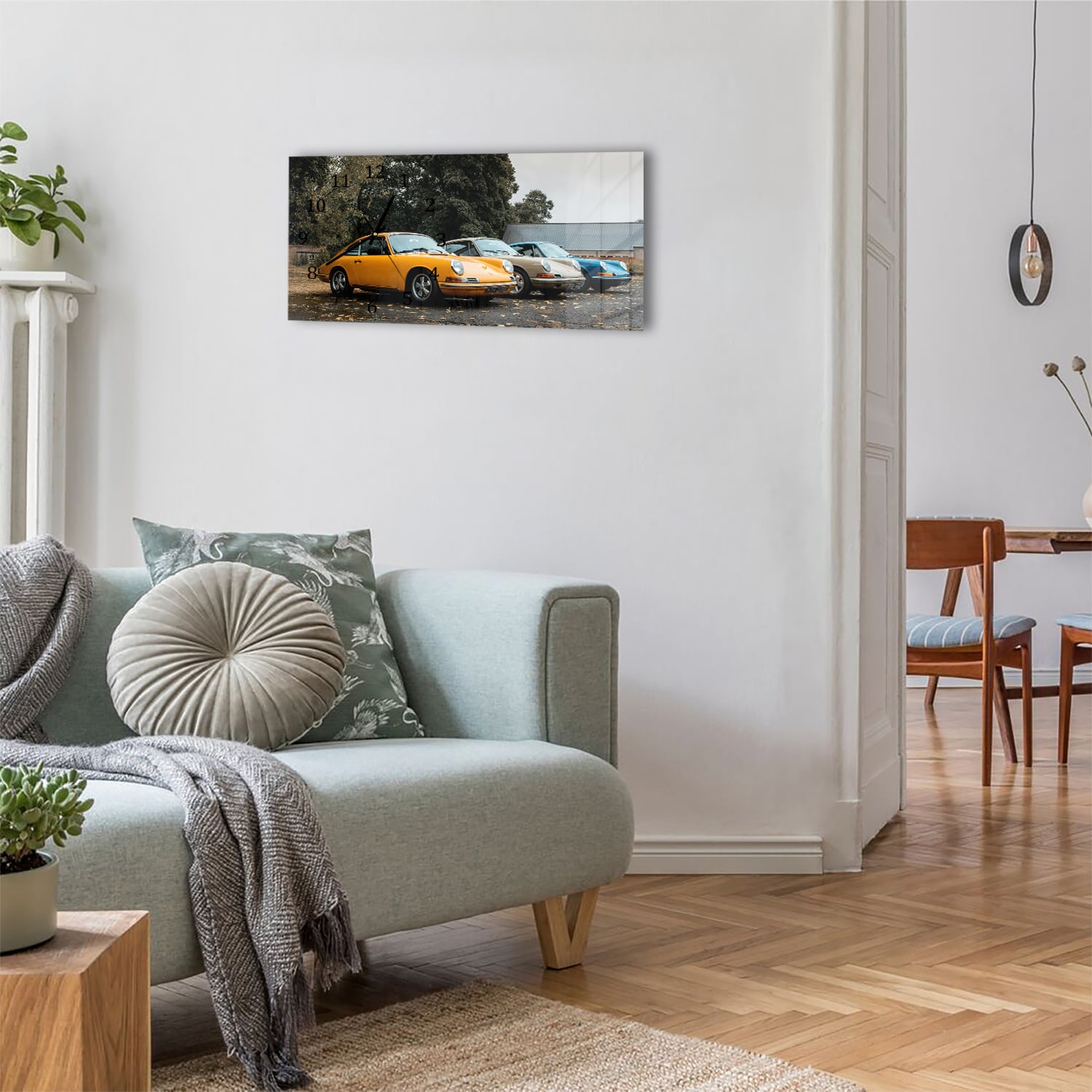 Wanduhr 60x30 - Porsche 911 1970