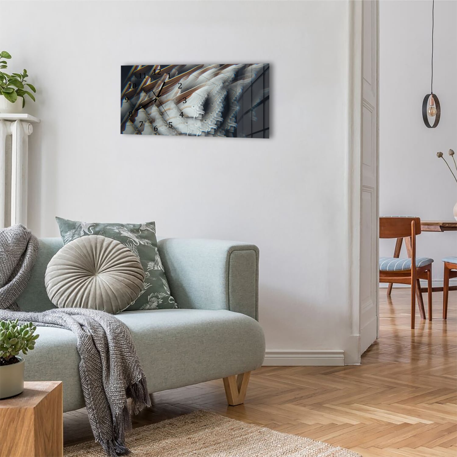 Wanduhr 60x30 - Saint Laurent