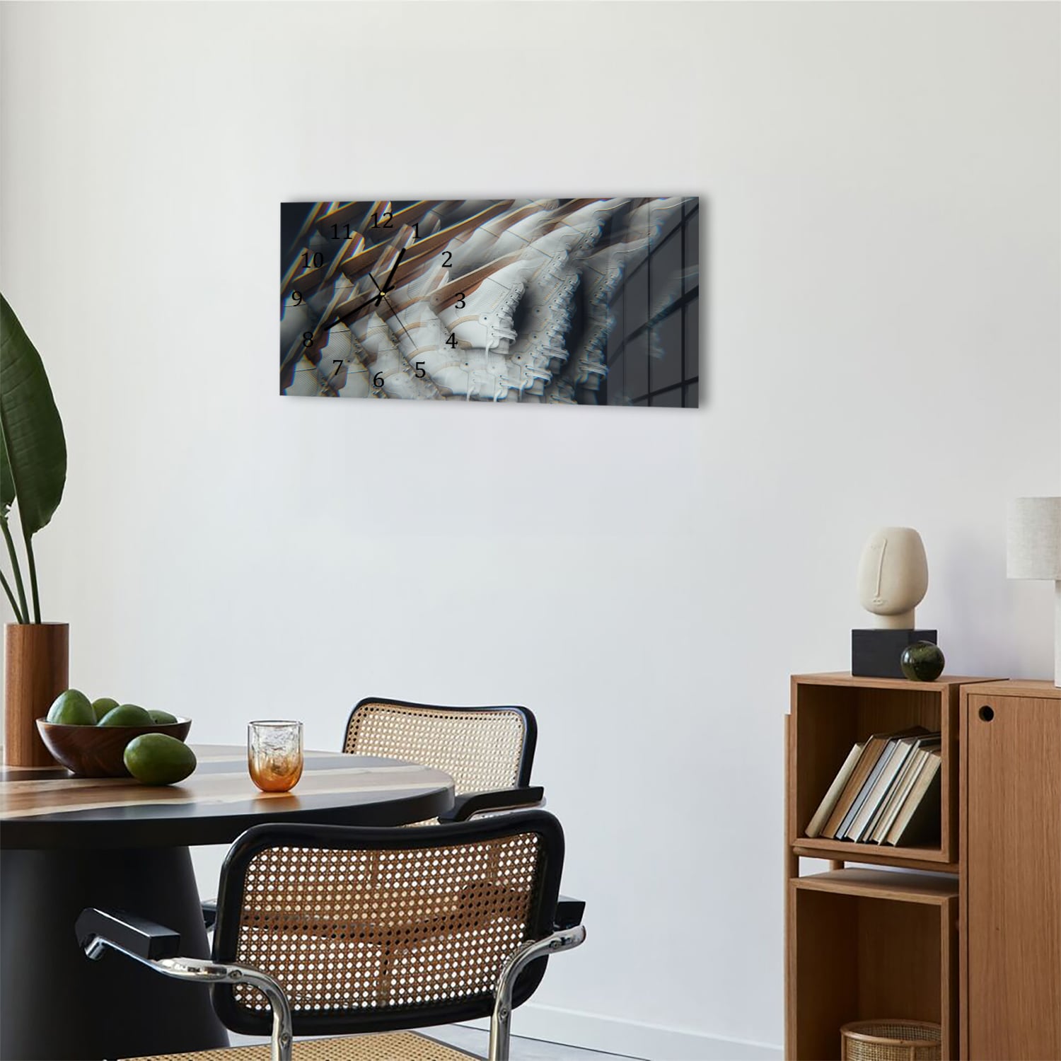 Wanduhr 60x30 - Saint Laurent