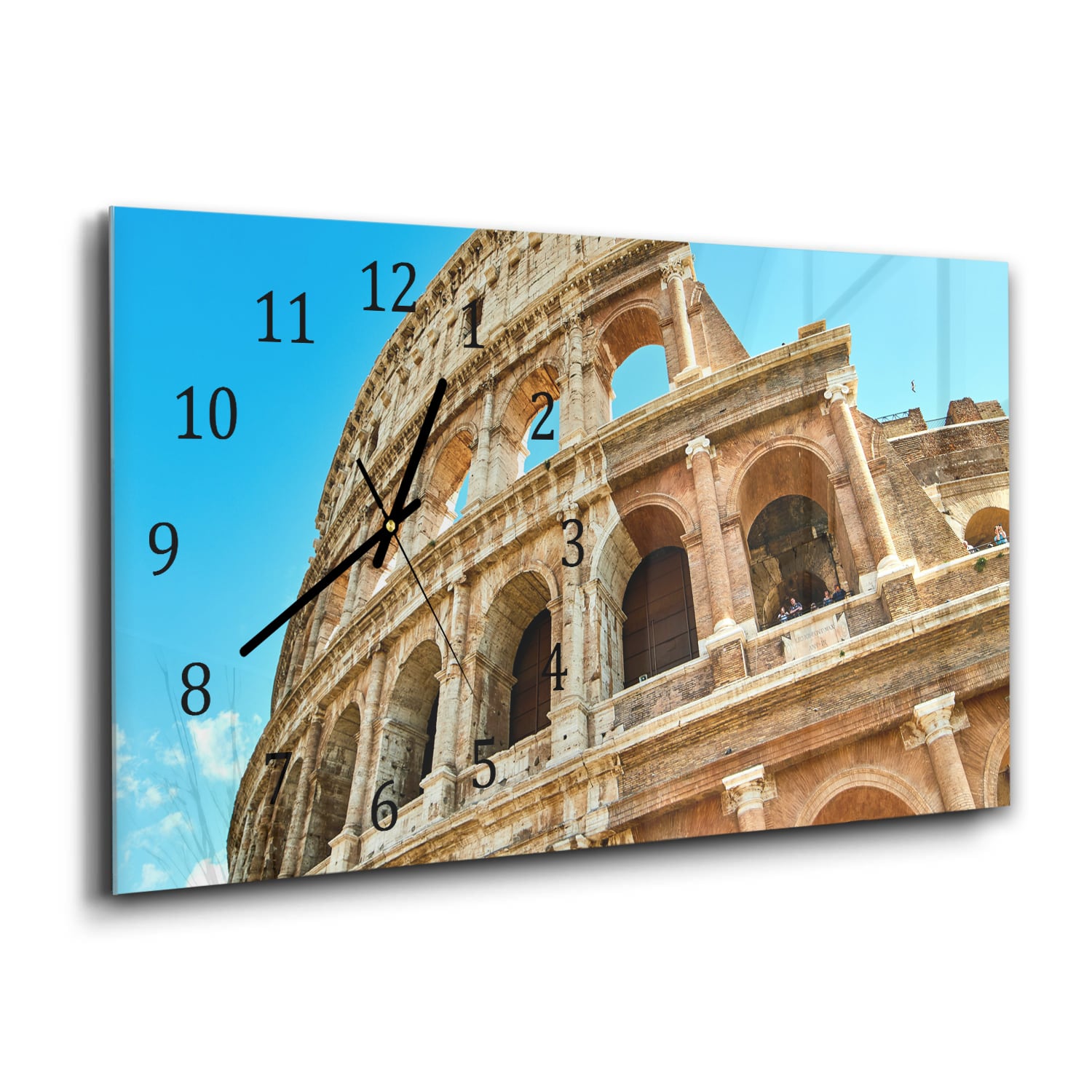 Wanduhr 60x30 - Kolosseum