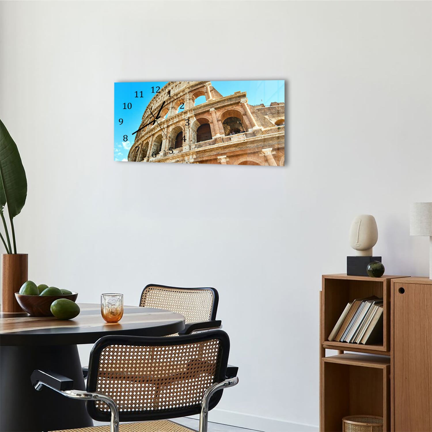 Wanduhr 60x30 - Kolosseum