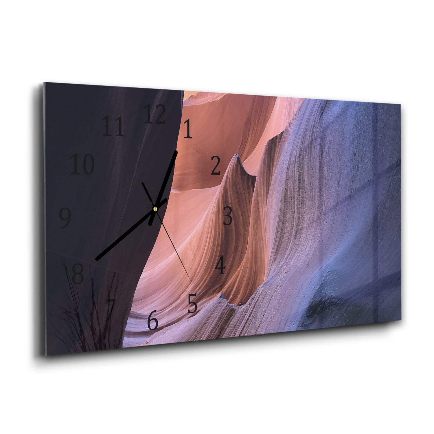 Wanduhr 60x30 - Antelope Canyon