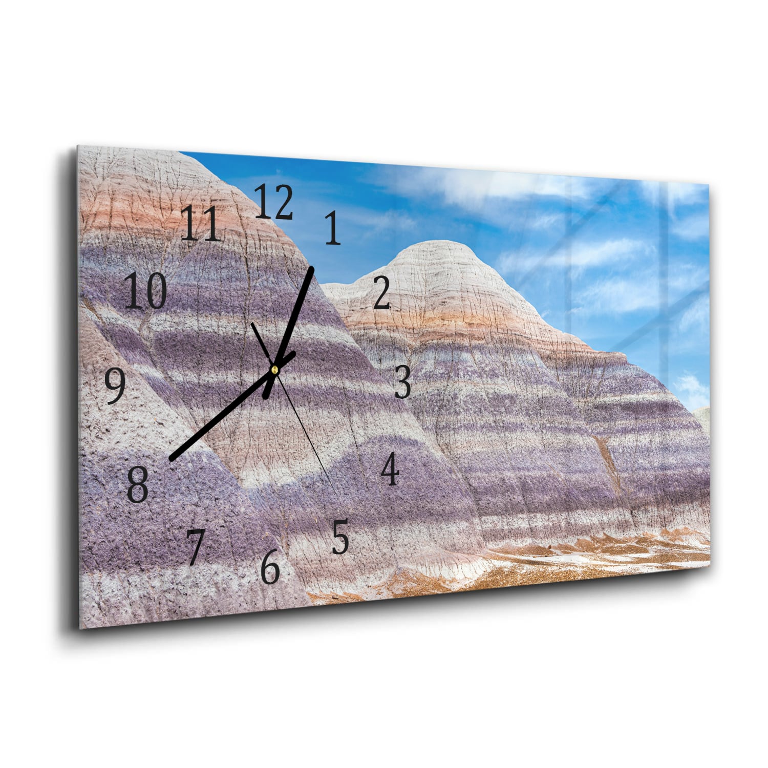 Wanduhr 60x30 - Yellowstone-Nationalpark