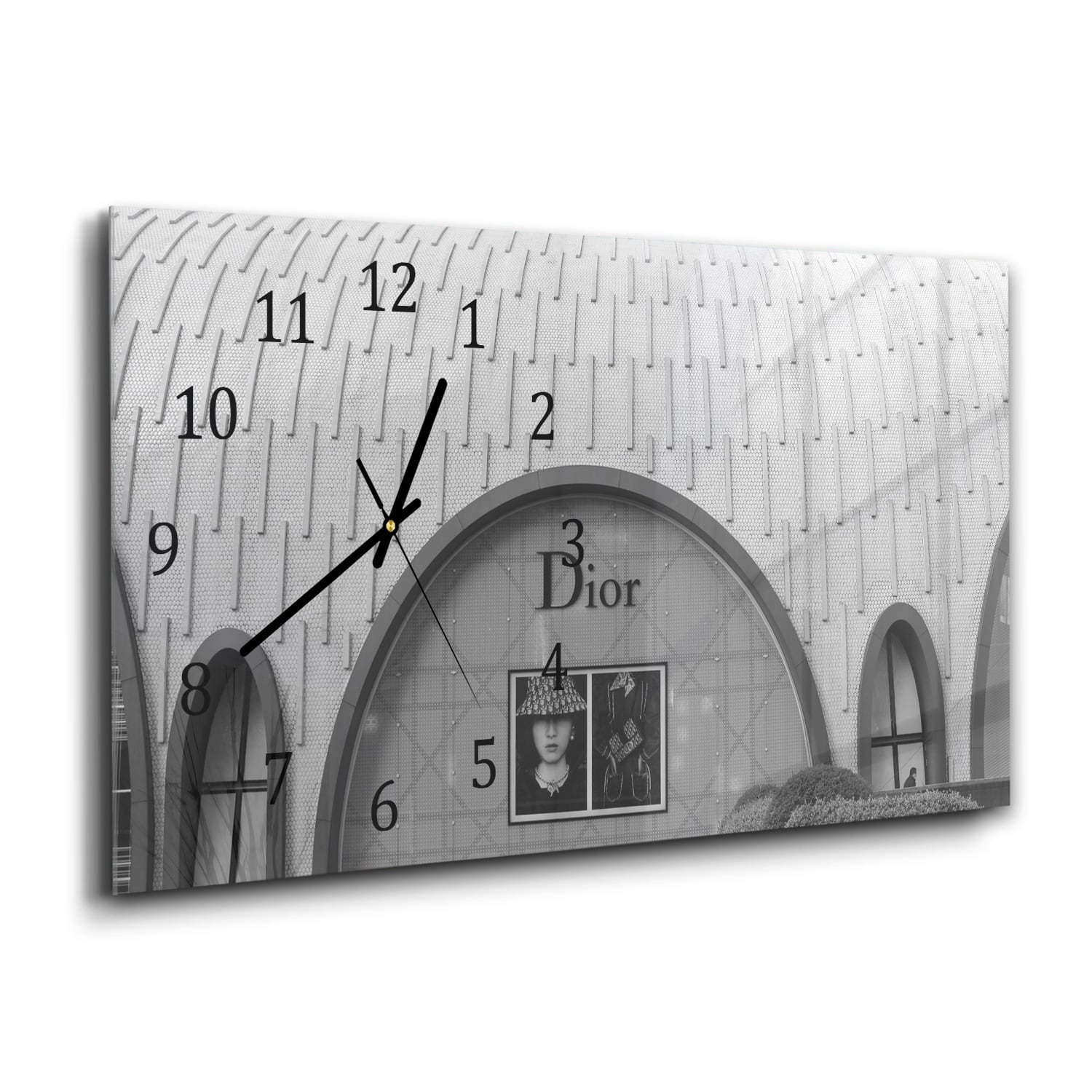 Wanduhr 60x30 - Dior-Geschäft