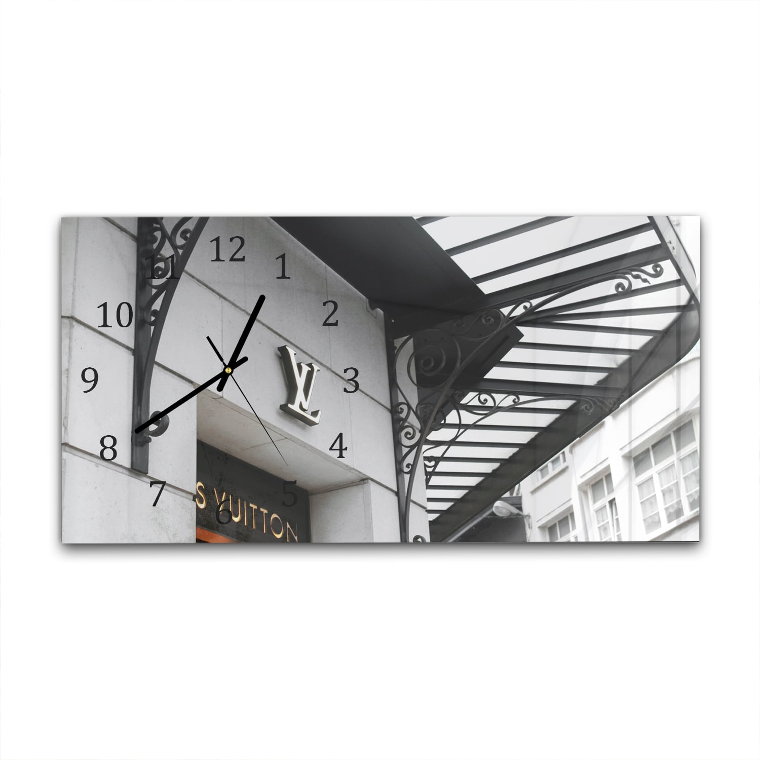 Wanduhr 60x30 - Louis Vuitton-Geschäft