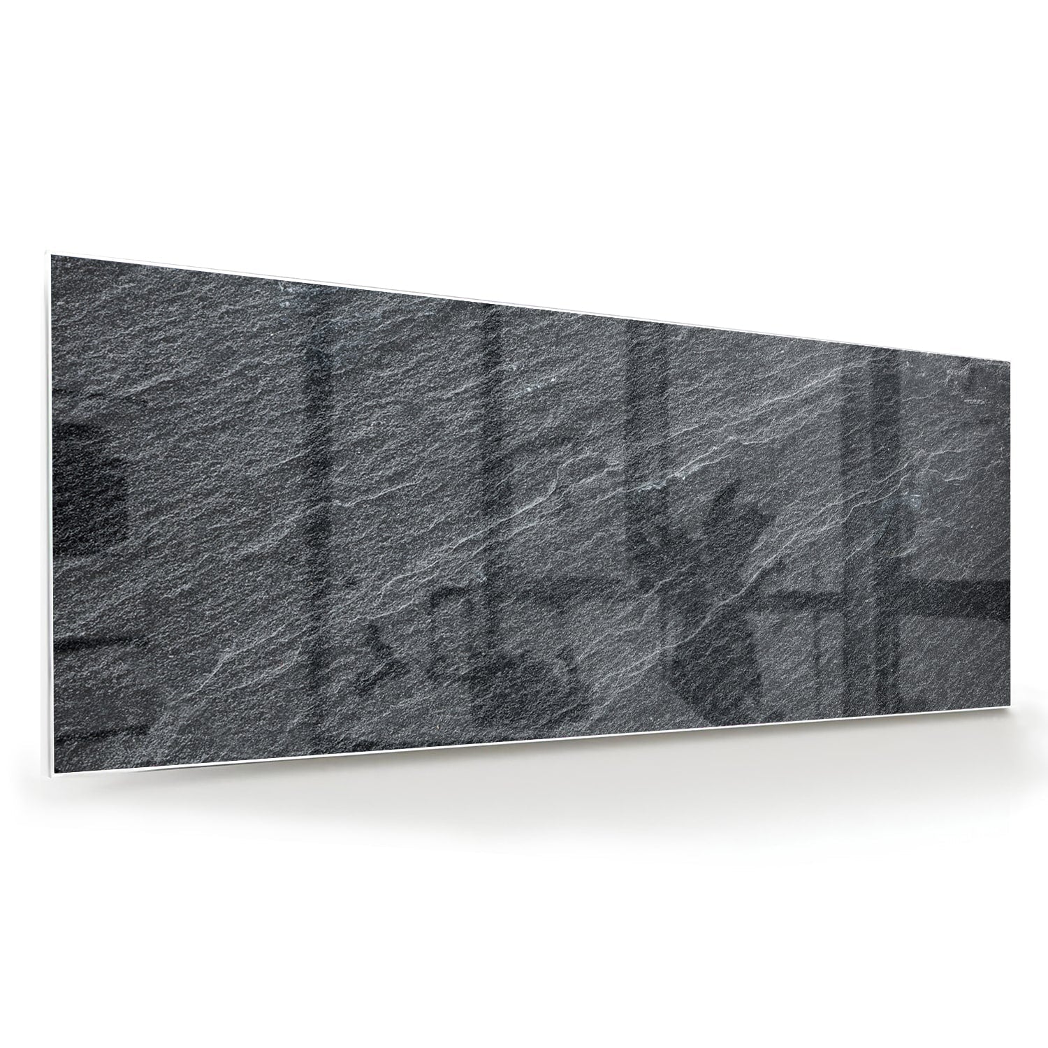 Stilvolles Glasbild mit abstraktem Muster – Glasbild aus Sicherheitsglas, Größe 60x60