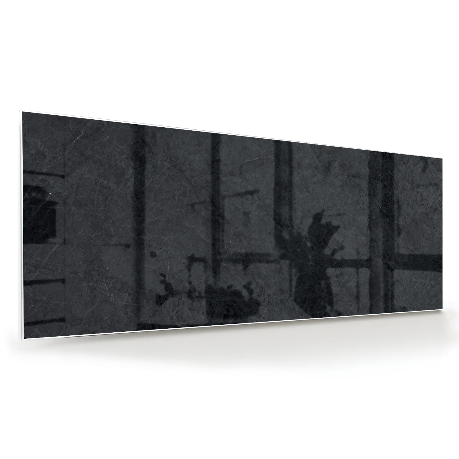Minimalistisches Glasbild für moderne Innenräume – Glasbild aus Sicherheitsglas, Größe 60x60