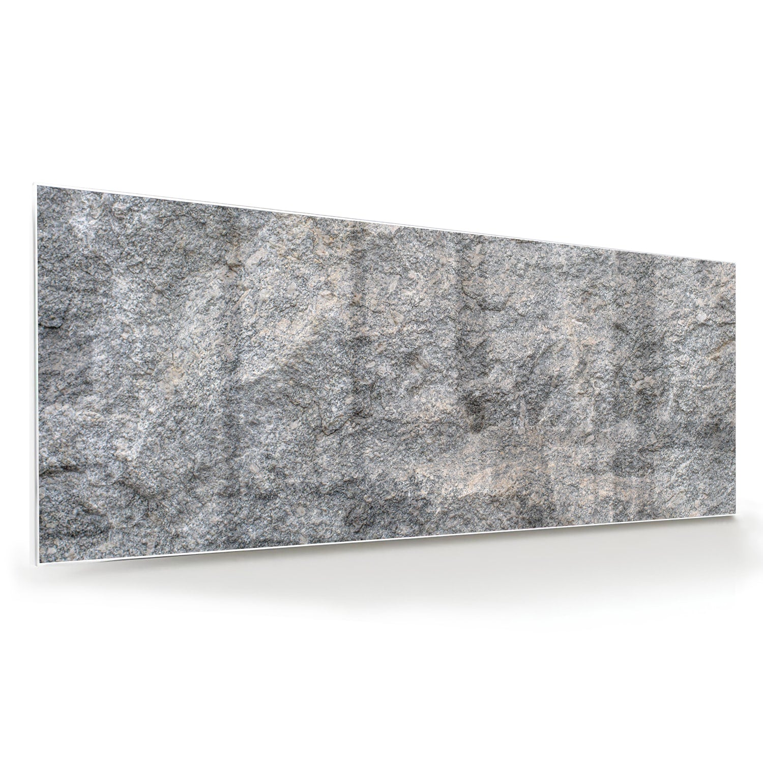 Elegantes Glasbild mit abstrakter Textur – Glasbild aus Sicherheitsglas, Größe 60x60
