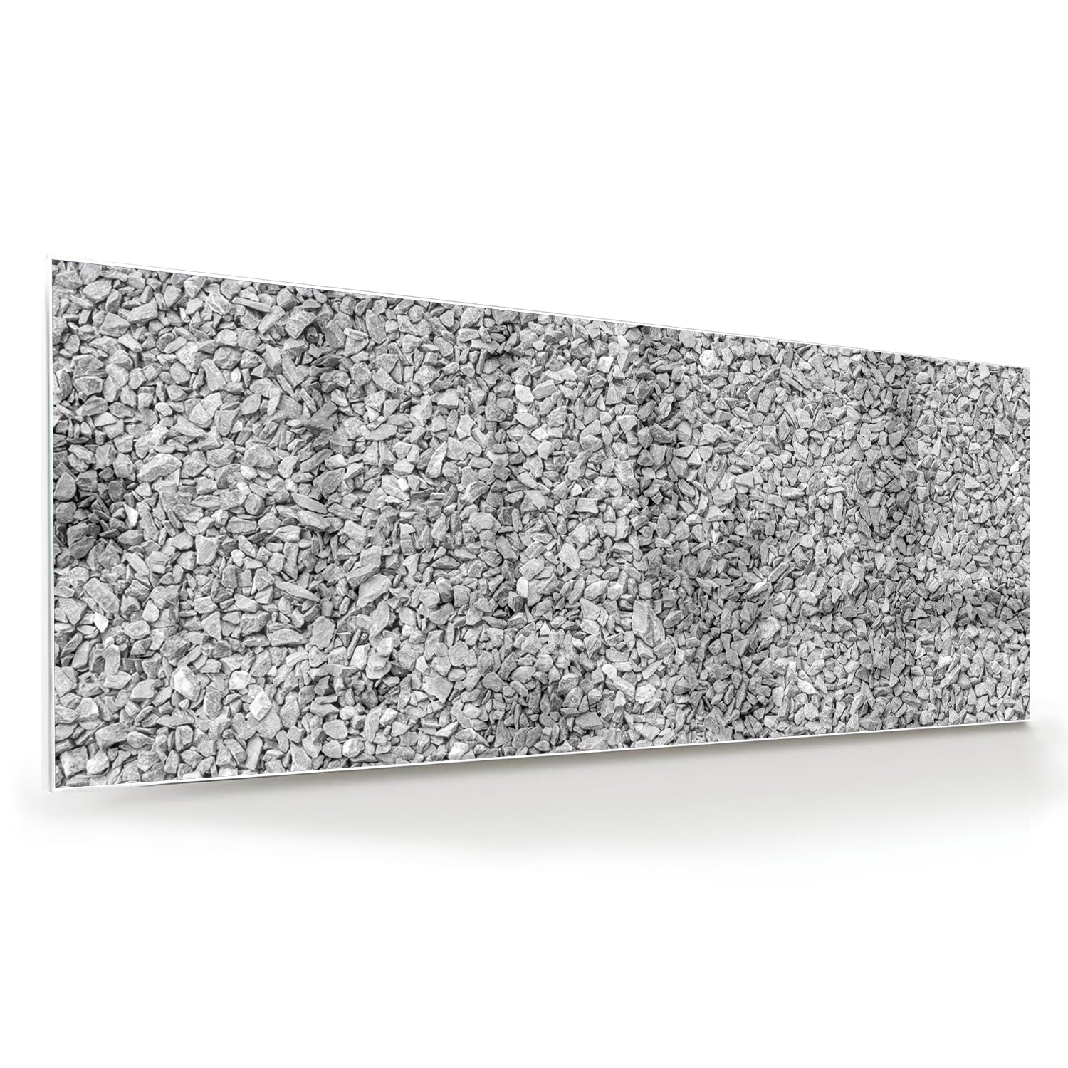 Abstraktes Glasbild mit einzigartiger Textur – Glasbild aus Sicherheitsglas, Größe 60x60