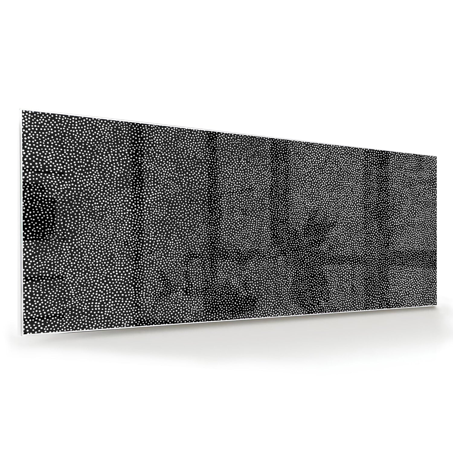 Modernes Glasbild mit abstraktem Muster – Glasbild aus Sicherheitsglas, Größe 60x60