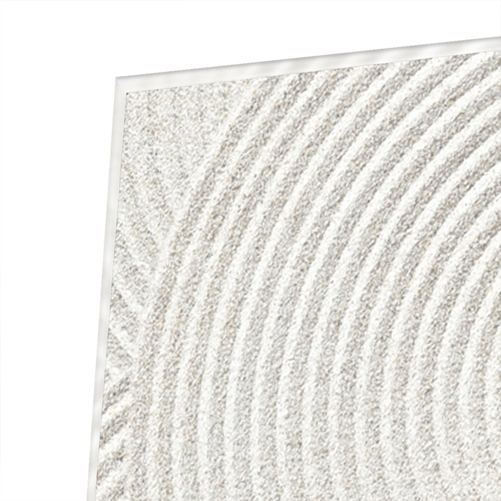 Minimalistisches Glasbild mit Spiralmuster – Glasbild aus Sicherheitsglas, Größe 80x60