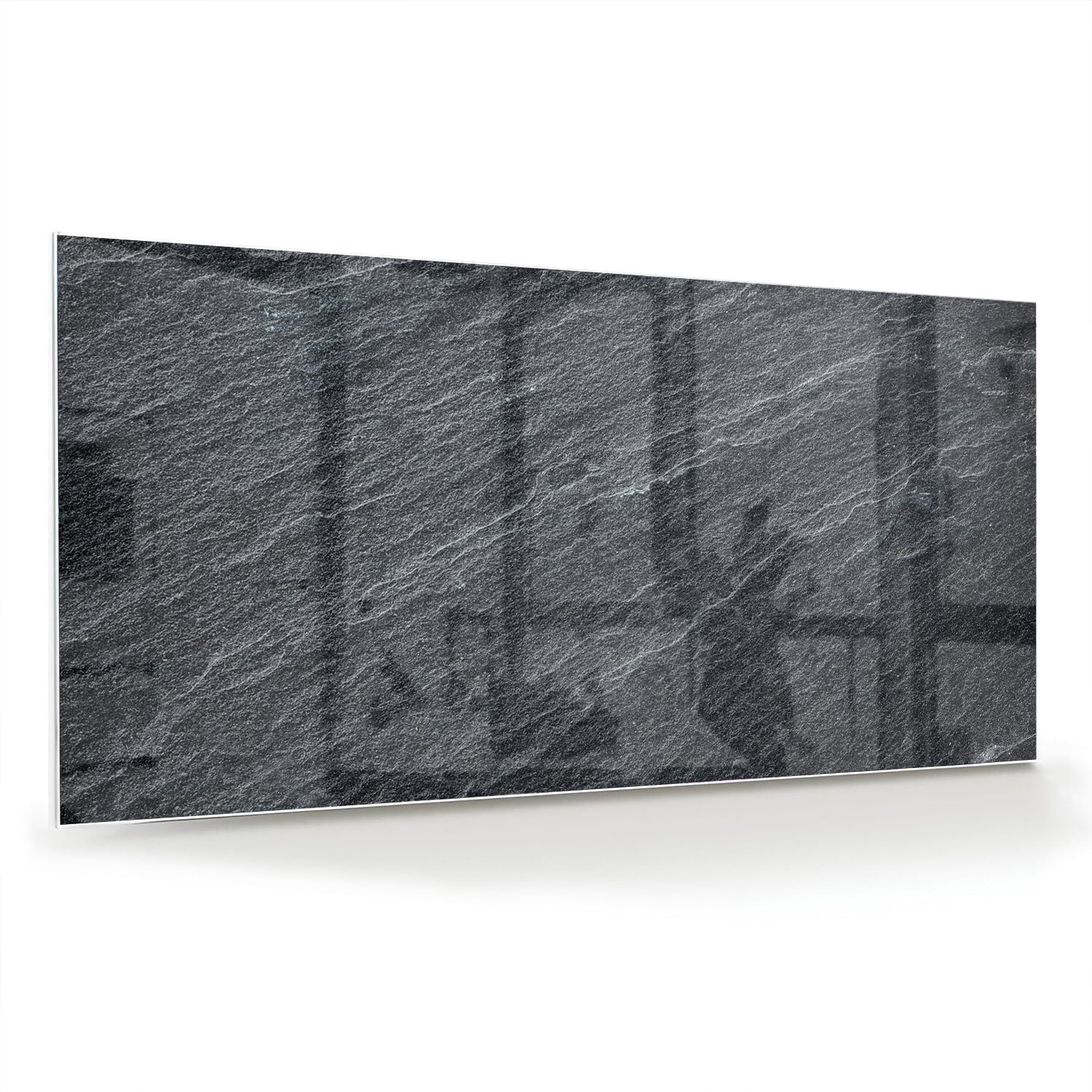 Stilvolles Glasbild mit abstraktes Muster als moderne Glas-Wanddekoration aus 4 mm Sicherheitsglas