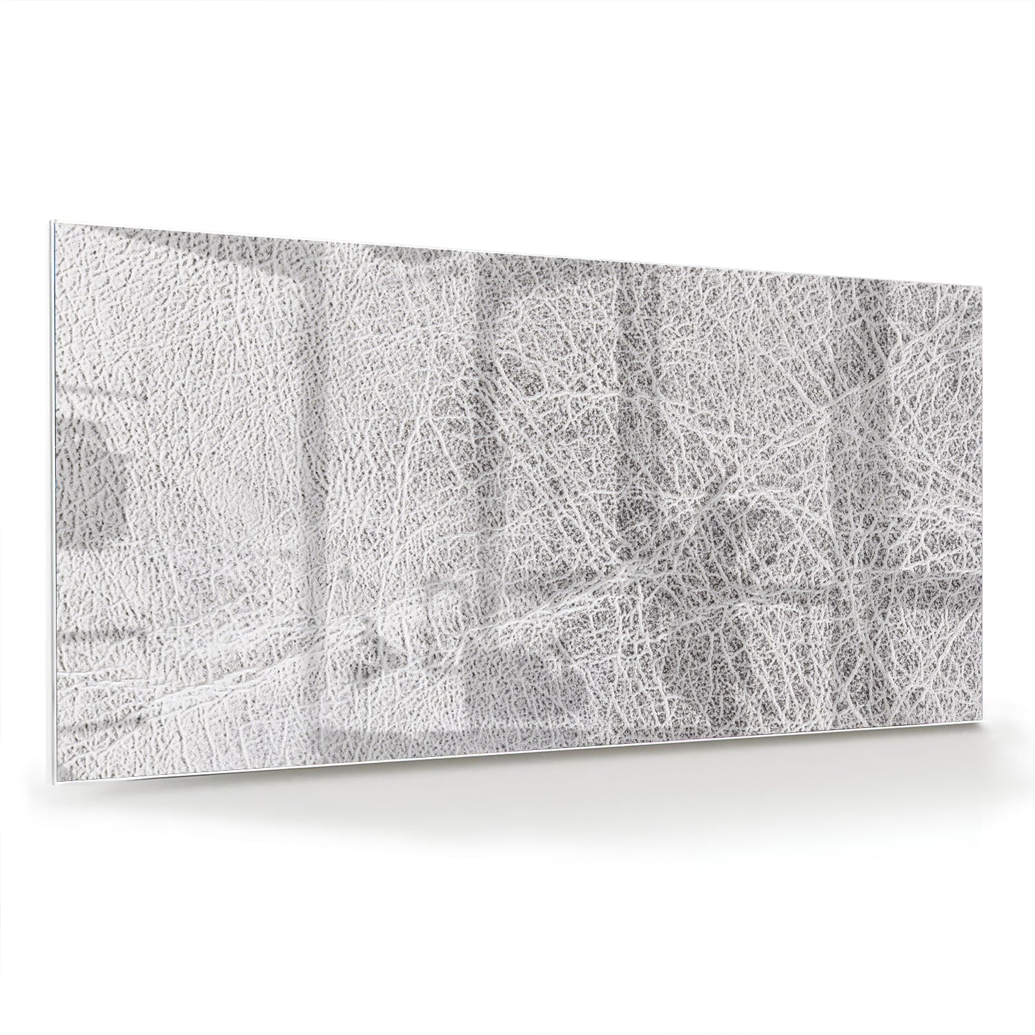 Stilvolles Glasbild mit abstrakten Linien – Glasbild aus Sicherheitsglas, Größe 70x70_rond