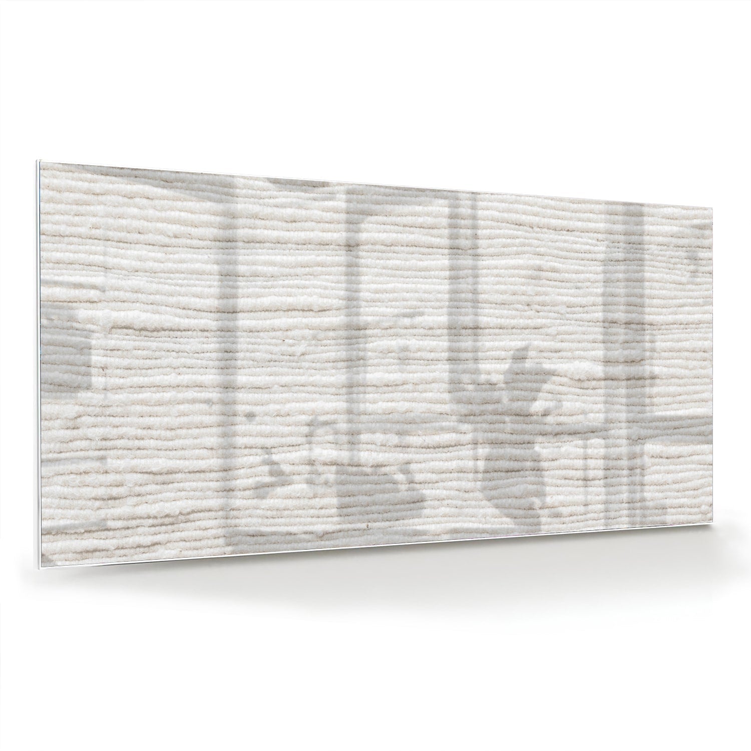 Elegantes Glasbild mit natürlichen Linien – Glasbild aus Sicherheitsglas, Größe 70x70_rond