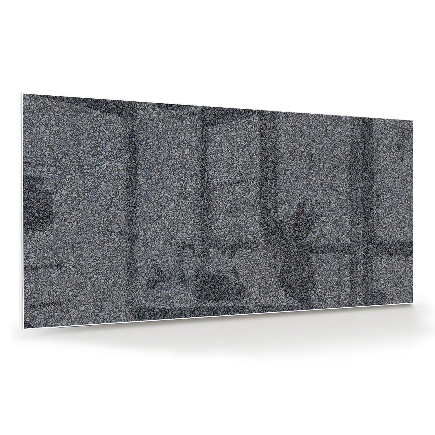 Minimalistisches Glasbild mit elegantem Design – Glasbild aus Sicherheitsglas, Größe 70x70_rond