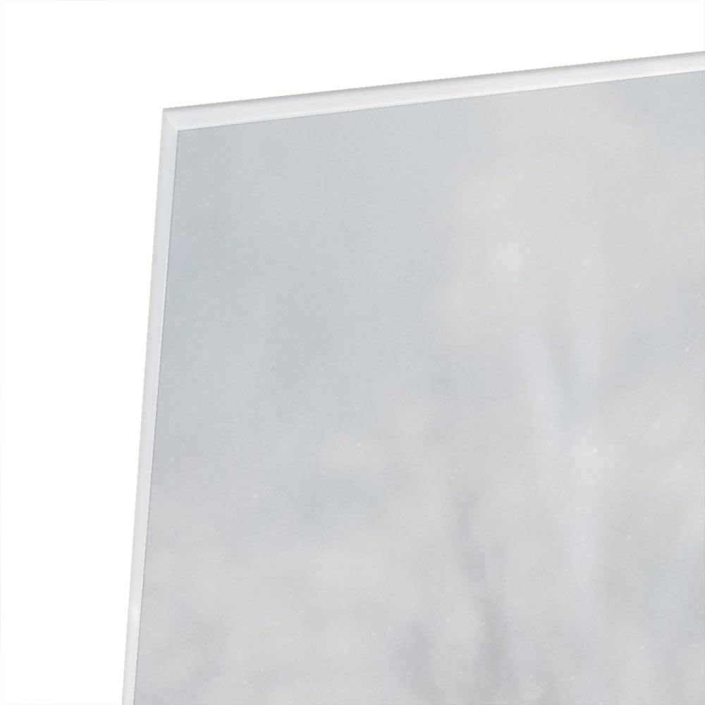 Glasbild mit drei majestätischen Tigern – Glasbild aus Sicherheitsglas, Größe 80x80_rond