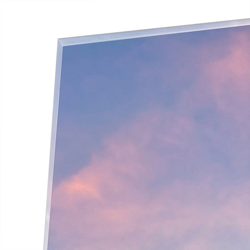 Glasbild mit Baum des Lebens – Glasbild aus Sicherheitsglas, Größe 80x80_rond