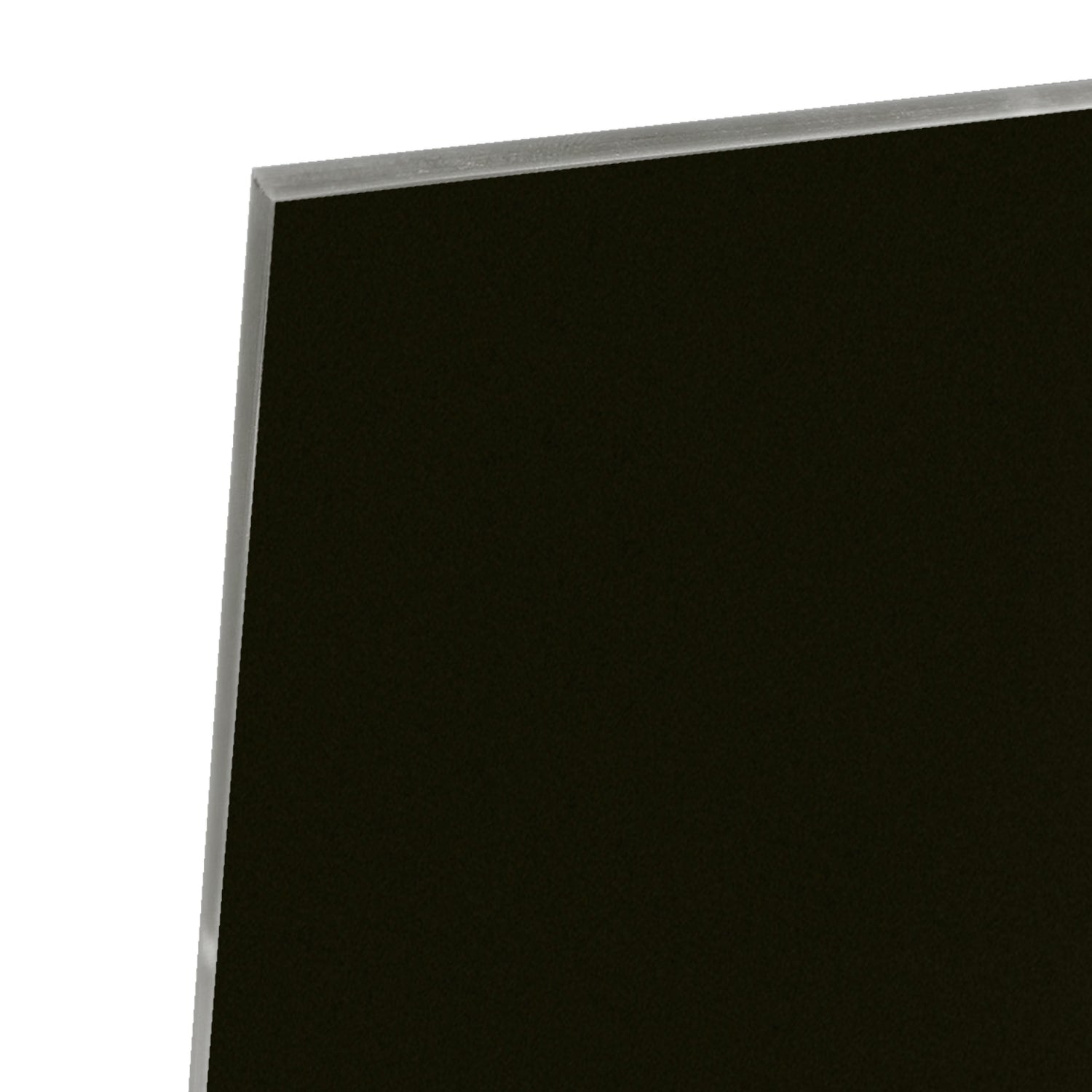 Glasbild mit 'YES' Schriftzug in modernem Design – Glasbild aus Sicherheitsglas, Größe 80x80_rond