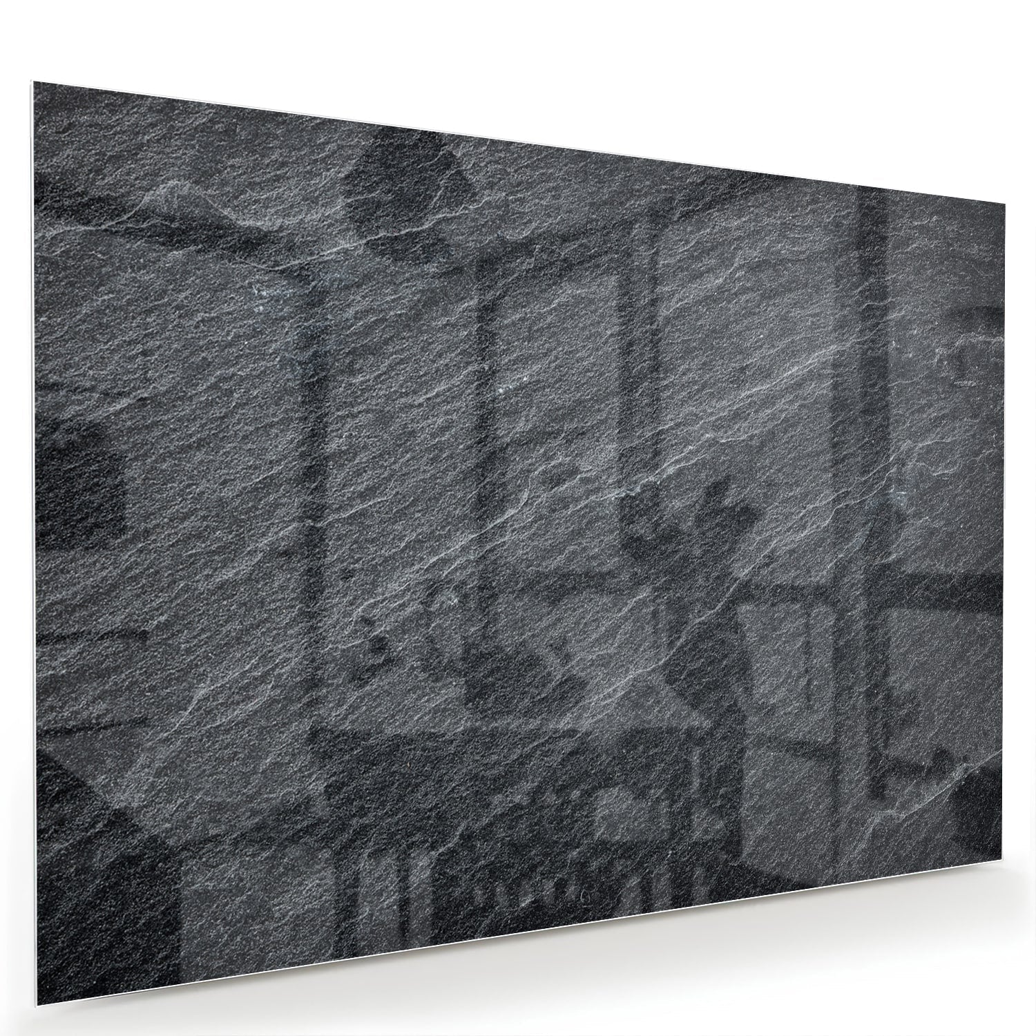 Stilvolles Glasbild mit abstraktem Muster – Glasbild aus Sicherheitsglas, Größe 60x40
