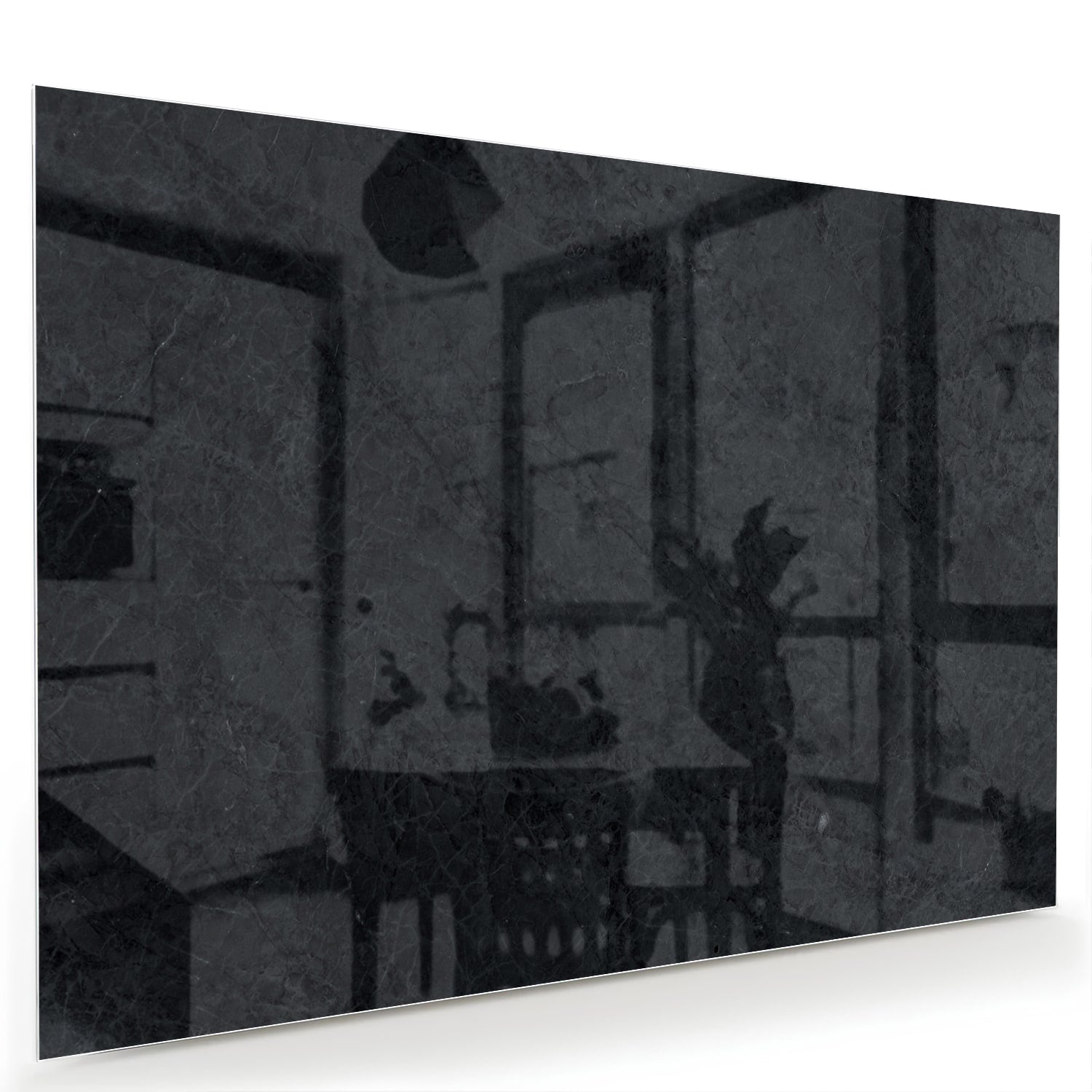 Minimalistisches Glasbild für moderne Innenräume – Glasbild aus Sicherheitsglas, Größe 60x40