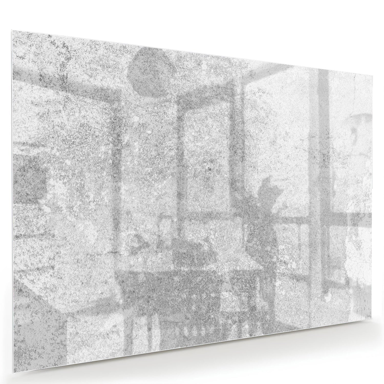 Stilvolles Glasbild mit abstrakter Textur – Glasbild aus Sicherheitsglas, Größe 60x40