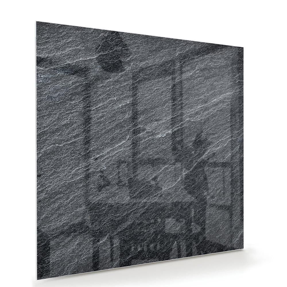 Stilvolles Glasbild mit abstraktem Muster – Glasbild aus Sicherheitsglas, Größe 100x70