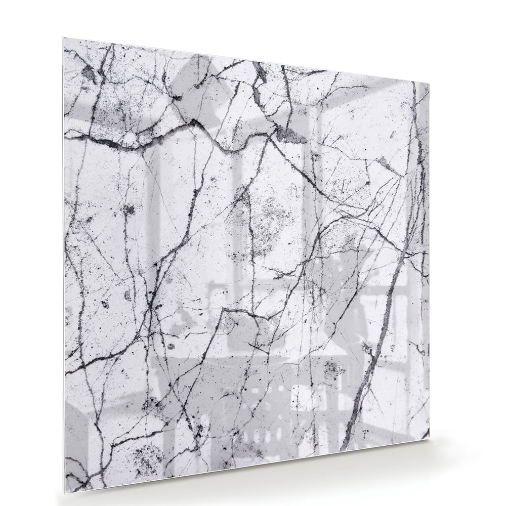 Glasbild mit abstrakter Aststruktur – Glasbild aus Sicherheitsglas, Größe 100x70