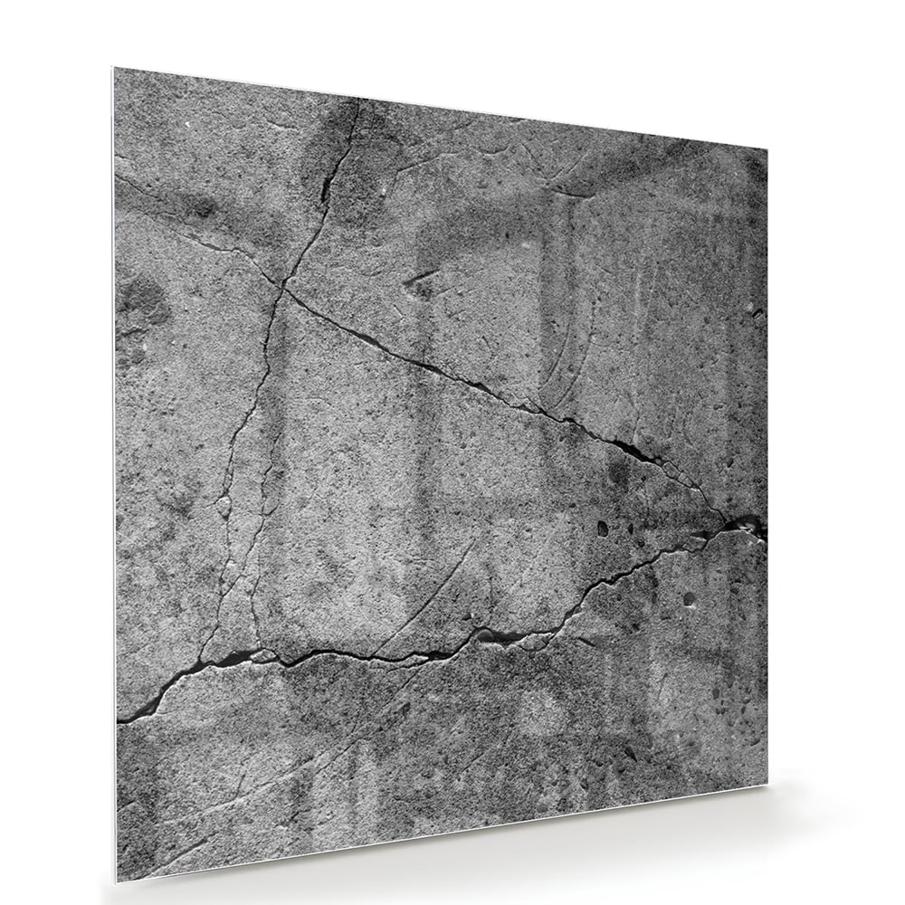 Elegantes Glasbild mit abstrakter Struktur – Glasbild aus Sicherheitsglas, Größe 100x70