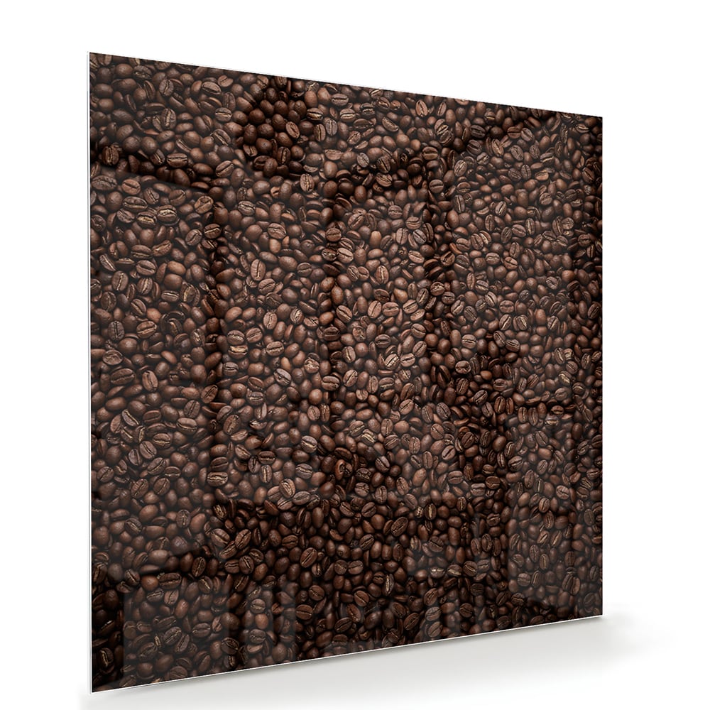Wunderschönes Glasbild mit abstraktem Muster – Glasbild aus Sicherheitsglas, Größe 100x70