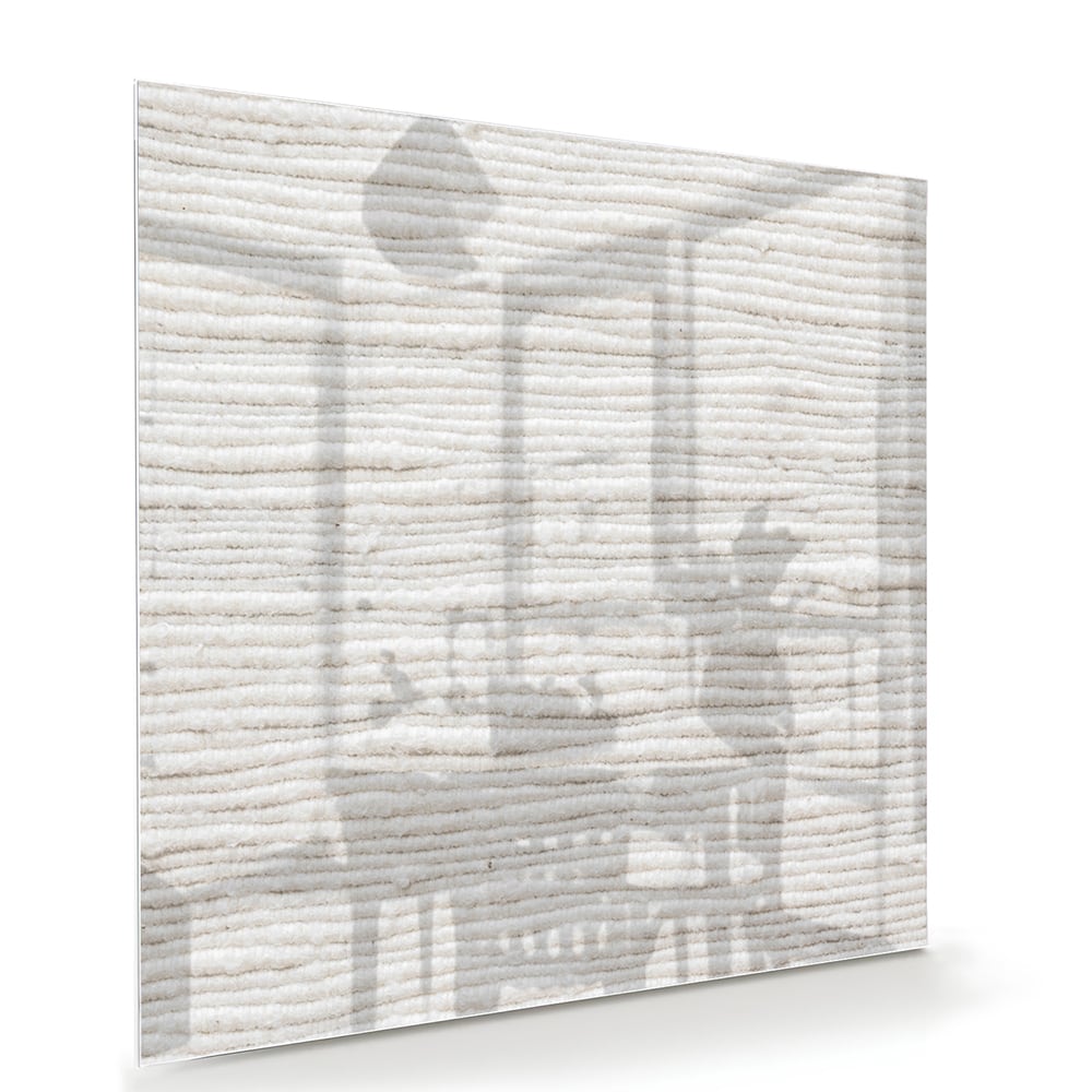 Elegantes Glasbild mit natürlichen Linien – Glasbild aus Sicherheitsglas, Größe 100x70