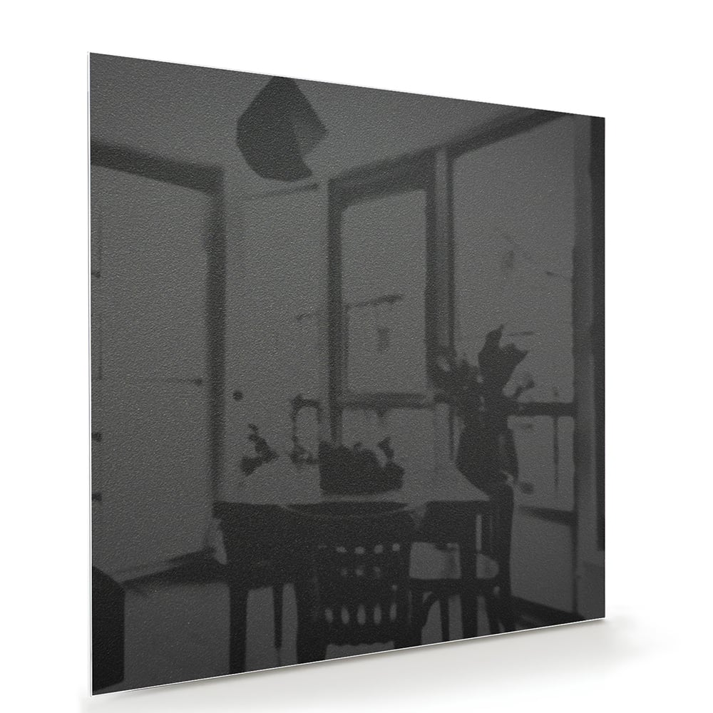 Modernes Glasbild im Schwarz-Weiß-Stil – Glasbild aus Sicherheitsglas, Größe 100x70