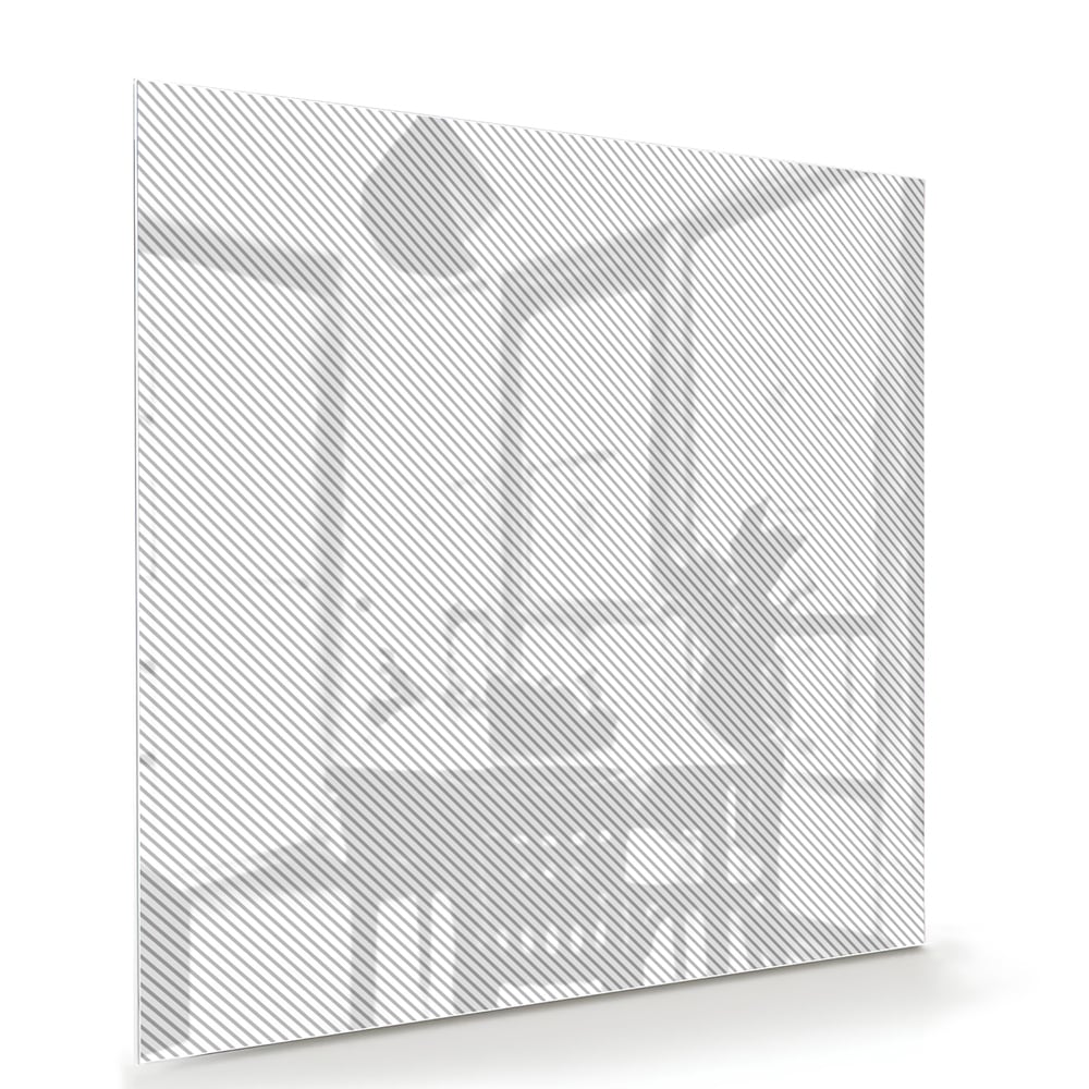 Modernes Glasbild für elegante Wohnräume – Glasbild aus Sicherheitsglas, Größe 100x70