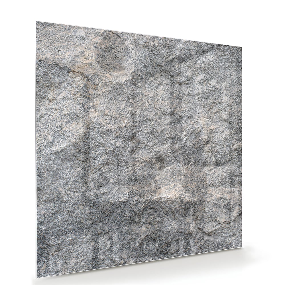 Elegantes Glasbild mit abstrakter Textur – Glasbild aus Sicherheitsglas, Größe 100x70