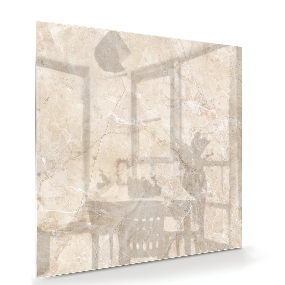 Elegantes Glasbild mit natürlichen Farbtönen – Glasbild aus Sicherheitsglas, Größe 100x70