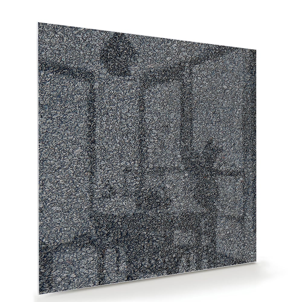 Minimalistisches Glasbild mit elegantem Design – Glasbild aus Sicherheitsglas, Größe 100x70