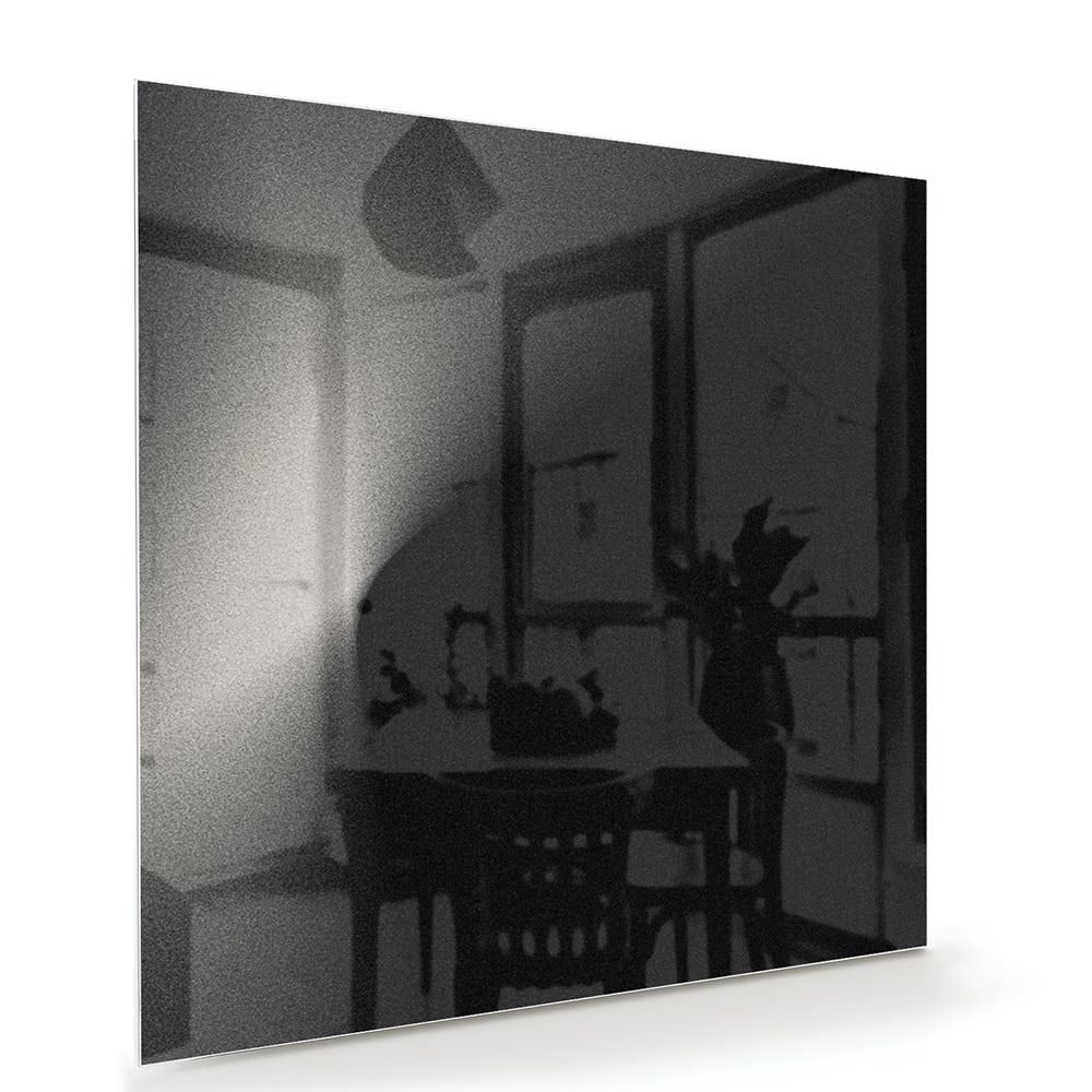 Modernes Glasbild für ein geradliniges Wohnzimmer – Glasbild aus Sicherheitsglas, Größe 100x70