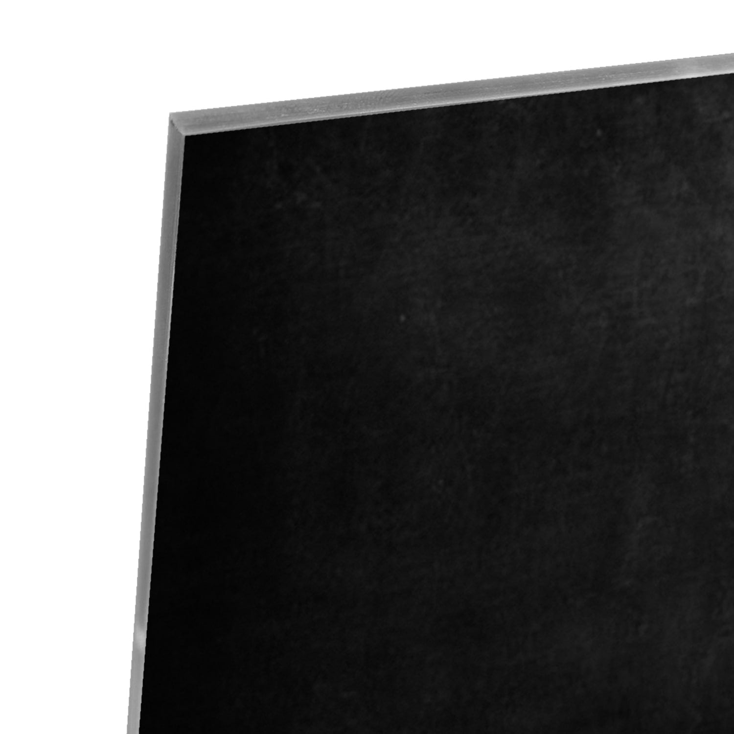 Elegantes schwarzes Glasbild für stilvolle Innenräume – Glasbild aus Sicherheitsglas, Größe 100x100_rond